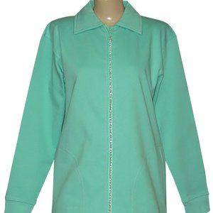 ST CLAIR INTERNATIONAL CARDIGAN WITH COLLAR